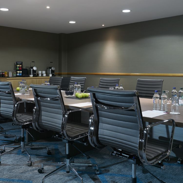 The Boardroom meeting room in the Great Oak Conference Centre Belfast