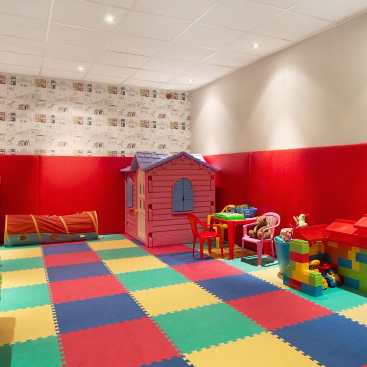 The children's playroom 