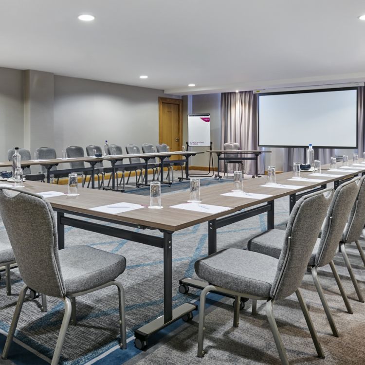 The hemlock meeting room in the Great Oak conference centre Belfast