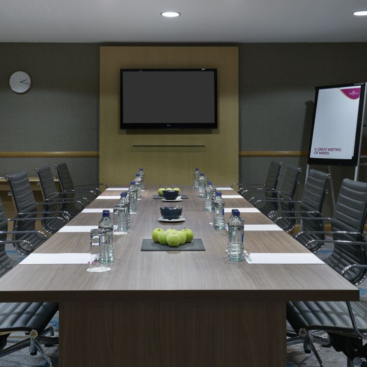 The Boardroom meeting room in the Great Oak Conference Centre Belfast