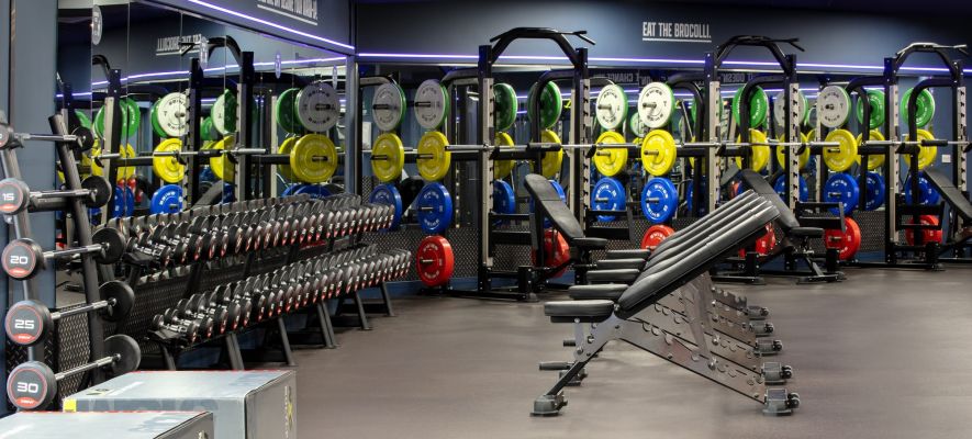 ALL NEW GYM WITH PROFESSIONAL GRADE EQUIPMENT FOR STRENGTH AND CONDITIONING, CARDIO VASCULAR AND A HIIT ZONE